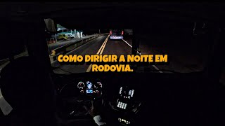 Como Dirigir A NOITE EM RODOVIA Na BR 153 no Marcopolo G8 DD da Tocantins [upl. by Ecinaej]