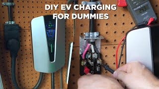 Home EV Charging For Dummies ⚡240V amp Double Pole Breakers 63 NMB amp 1550R Receptacle Explained [upl. by Burt]