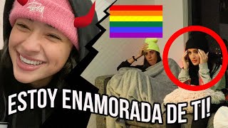 LE CONFIESO A MI MEJOR AMIGA QUE ESTOY ENAMORADA DE ELLA broma Anto y Sammy [upl. by Tedman]