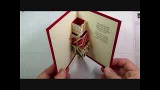 DIY Christmas Card with Pop Up Presents Inside [upl. by Lita]