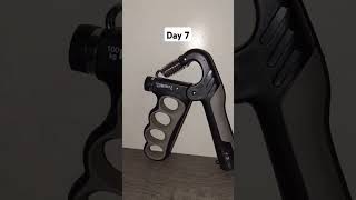 Day 7 of closing a 100 kg gripper [upl. by Leasa]