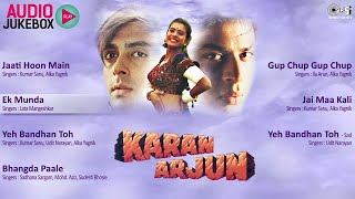 Karan Arjun  Jukebox  Shahrukh Salman Kajol Mamta Rajesh Roshan  Bollywood 90s Hits Jukebox [upl. by Hawk]