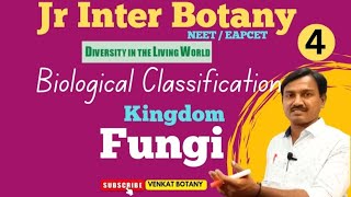 Class 11  Kingdom Fungi  Biological Classification  NCERT [upl. by Lac]