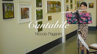 Cantabile by Niccolò Paganini Op17 on flute [upl. by Phylis]