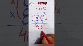 multiplication trick maths learningmultiplication mathstricks shortsfeed multiplicationgames [upl. by Stevana]