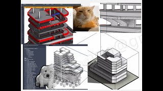 REVIT 2024  VIGAS  MUROS  LOSAS  CORBERTURAS IRREGULARES [upl. by Brittaney436]