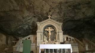 La Sainte Baume  GROTTO de Sainte Marie Madeleine amp Basilica Ave Maria from the grotto [upl. by Pollak]