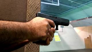 Glock 17 Gen3 9mm Double Tap PracticePracticando el Doble Tiro [upl. by Sadnac]