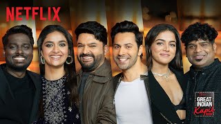 Action amp Entertainment Mode ON  Varun Dhawan Keerthy Suresh  The Great Indian Kapil Show [upl. by Asereht]