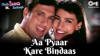 Aa Pyaar Kare Bindaas  Video Song  Chalo Ishq Ladaaye  Govinda amp Rani Mukherjee [upl. by Ydda]