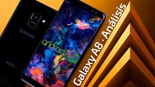 Samsung Galaxy A8 análisis  VALE CADA CÉNTIMO [upl. by Preuss]