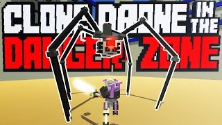 Clone Drone in the Danger Zone Gameplay  Escaping  Lets Play Part 2 [upl. by Brocky]