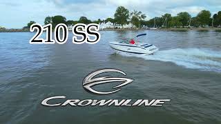 2022 Crownline 210 SS Full Walkthrough at Vermilion Marina [upl. by Elmer]