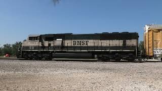 Executive DPU on BNSF 8125 East in Chillicothe IL 82823 [upl. by Bibbye]