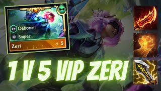 Ultimate escape VIP Zeri  TFT Set 65 Teamfight Tactics Best Comps [upl. by Leahplar]