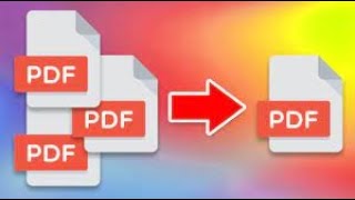 How to Combine Two or More PDF documents into One [upl. by Sucirdor]