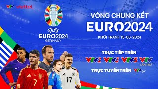 Trực tiếp VTV sẽ phát sóng VCK Euro 2024 trên sóng VTV và ứng dụng VTVgo [upl. by Crescantia]