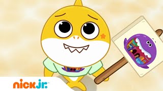 Baby Shark  Baby Shark moet Briny helpen  Nick Jr [upl. by Uot264]