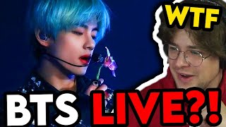 this is BTS live Musician Reacts to BTS LIVE VOCALS amp PERFORMANCE DNA​ X​ BAEPSAE​ X SO WHAT [upl. by Alacim315]