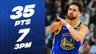 Klay Thompson Drops SeasonHigh 35 PTS In Utah  February 15 2024 [upl. by Mir]