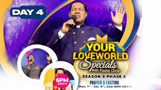 LIVE YOUR LOVEWORLD SPECIALS WITH PASTOR CHRIS  SEASON 9 PHASE 5  DAY 4  JULY 4TH 2024 [upl. by Negaet]