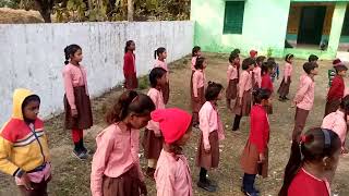 Attention Stand at ease PositionPrimary School Padiyapar Desahi Deoria [upl. by Riesman]