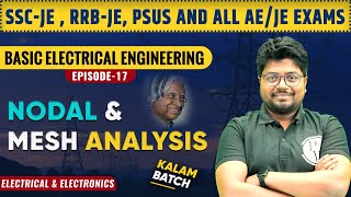 Basic Electrical Engineering  17  Nodal amp Mesh Analysis  Electrical [upl. by Alvita]