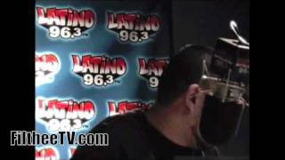 FILTHEE AT LATINO 963 RADIO STATION [upl. by Lyrej]