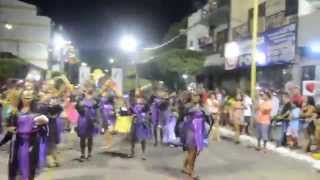 Desfile de carnaval em São Fidélis escola de samba União São Vicente [upl. by Eihs361]