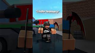 MM2 TEAMERS BE LIKE😳 robloxedit shorts mm2 [upl. by Nerot]