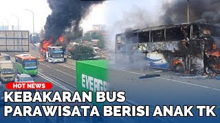 EVAKUASI DRAMATIS PENYELAMATAN 58 BOCAH TK YANG TERJEBAK DI BUS TERBAKAR [upl. by Sandler]