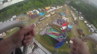 ABIE DANTER AIR onride at Newcastle Hoppings 2162017 [upl. by Eical]