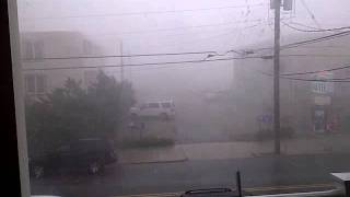 Incredible Microburst Storm in Ocean City NJ 72411 [upl. by Akeyla]