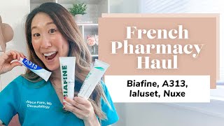 Biafine A313 Ialuset amp Nuxe  French Pharmacy Haul Pt2 [upl. by Ahcarb]