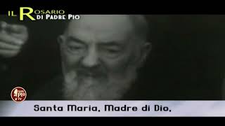 Il Santo Rosario con Padre Pio  Misteri Dolorosi Martedì e Venerdì [upl. by Alegnaed]