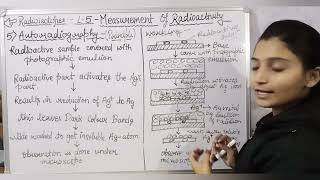 Measurement of radioactive Autoradiography Solidstate Detector Material Handling of radioisotope [upl. by Lela8]