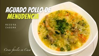 AGUADO POLLO DE MENUDENCIA  Cosas fáciles en Casa [upl. by Edyaw642]