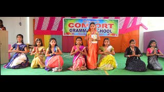 anagarina jeevithamlo song  Savitri Bhai Phule Song  Comfort IV class girls  Republic Day 2024 [upl. by Brey32]