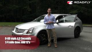 2011 Cadillac CTSV Wagon Test Drive amp Car Review [upl. by Ilram]