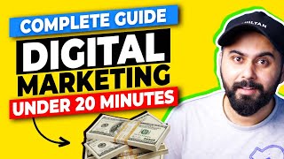 Complete Digital Marketing Guide How To Do Digital Marketing in 2024 [upl. by Ytissac]