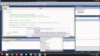 Visual Basic Tutorial  DateDiff Function [upl. by Trovillion28]