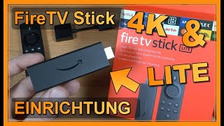 Einrichtung Amazon FireTV Stick auch für Lite und 4K [upl. by Sprague]