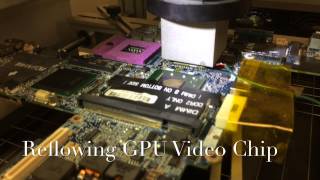 Dell Latitude D630 GPU Reflow  Laptop GPU Reflow  Video Card Reflow [upl. by Fagin]