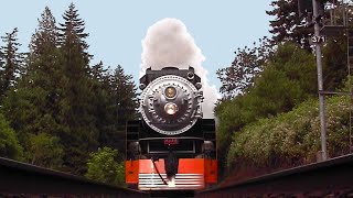 What It Looks Like To Get Hit By A Giant Steam Train As It Thunders Over the Camera at High Speed [upl. by Gronseth134]