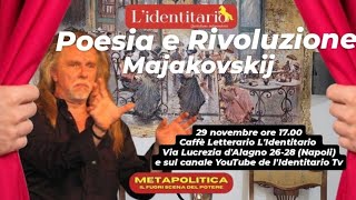 Poesia e Rivoluzione Majakovskij  quotLo Spirito sovversivo della Poesiaquot a cura di Gianni Gallo [upl. by Nicholson576]