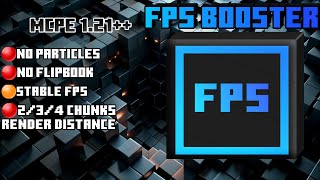 FPS Booster Latest For MCPE 🔥 with Download Link🔗 • Best Optifine for MCPE [upl. by Hairehcaz]