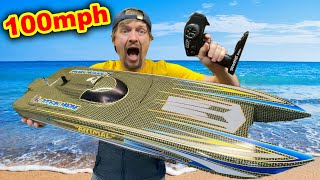 9 vs 3000 RC Speed Boat [upl. by Eleira]