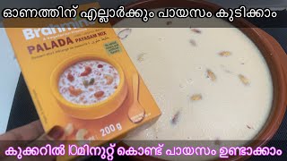 പായസം മിക്സ് കൊണ്ട് കുക്കറിൽ ഇത്പോലെ പോലെ ചെയ്തുനോക്കൂ 10 മിനുറ്റിൽ പായസം റെഡി palada payasam mix [upl. by Eserehc744]