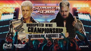 WWE Summerslam 2024 Full Match Card [upl. by Stinson]