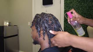 how to retwist and 2 strand twist locs [upl. by Dyer674]